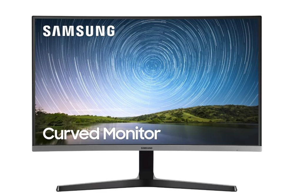 SAMSUNG 32" Class Curved Full HD (1,920 x 1,080) Monitor - LC32R500FHNXZA