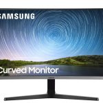 SAMSUNG 32″ Class Curved Full HD (1,920 x 1,080) Monitor – LC32R500FHNXZA