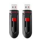 SanDisk 64GB Cruzer Glide USB 2.0 Flash Drive 2 Pack – SDCZ60-064G-AW46TW