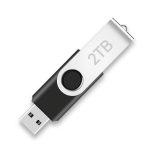 LUNANI 2TB Flash Drive USB 3.0 High Speed Thumb Drive with Keychain Design-60Mb/s