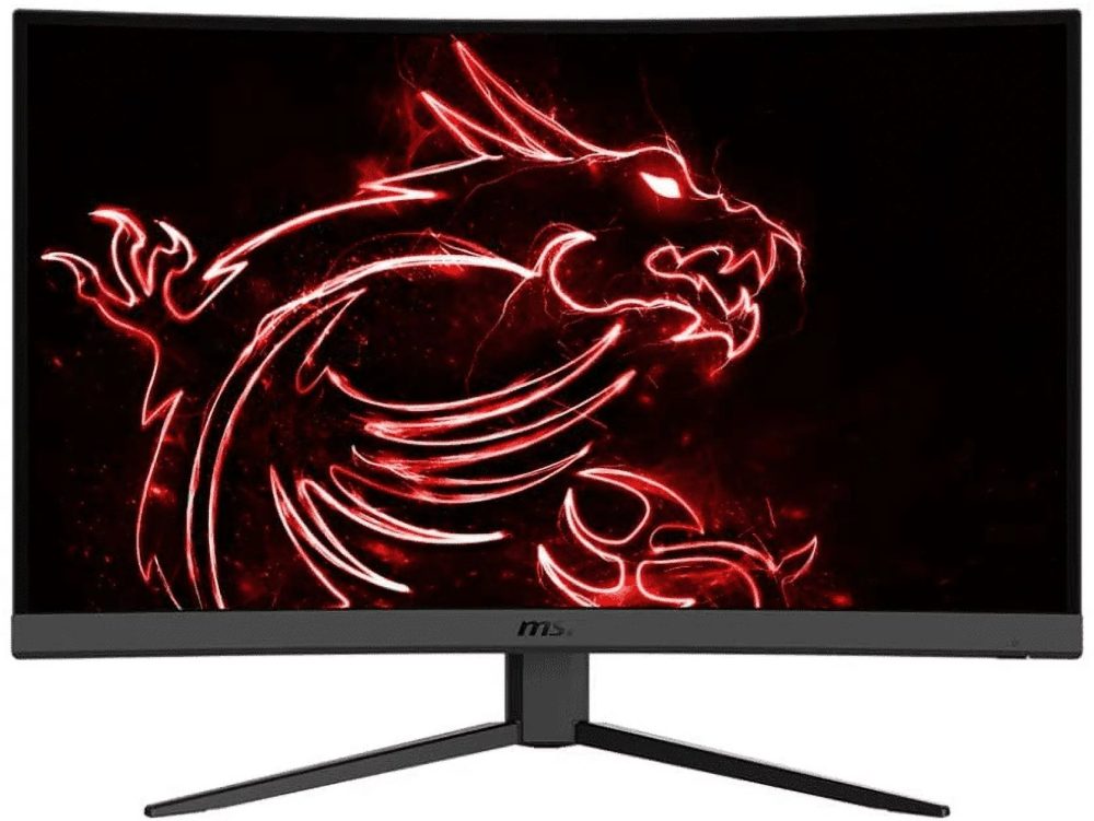 MSI 31.5" Curved 1920x1080 HDMI DP 165Hz 1ms FreeSync LCD Gaming Monitor - Optix G32C4W