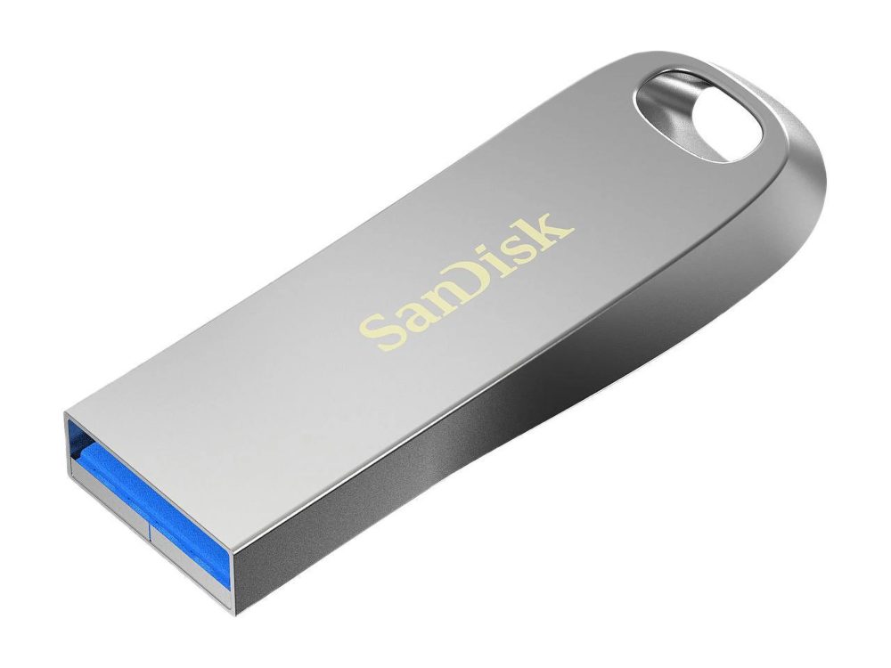 SanDisk 128GB Ultra Luxe USB 3.1 Flash Drive, Speed Up to 150MB/s (SDCZ74-128G-G46)