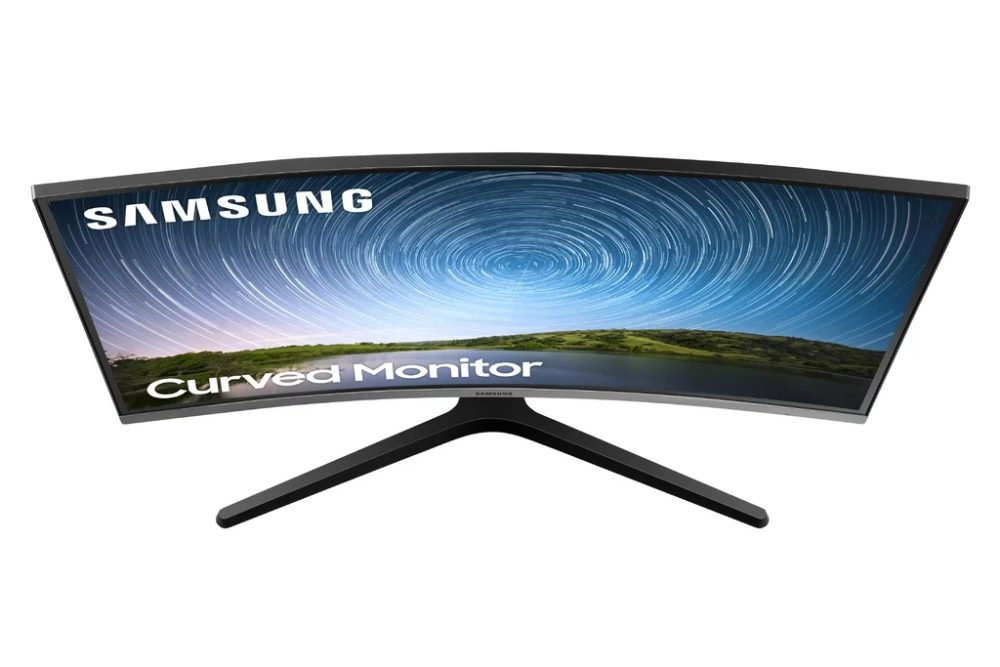 SAMSUNG 32" Class Curved Full HD (1,920 x 1,080) Monitor - LC32R500FHNXZA