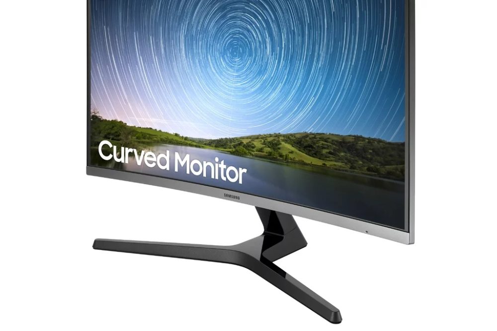 SAMSUNG 32" Class Curved Full HD (1,920 x 1,080) Monitor - LC32R500FHNXZA