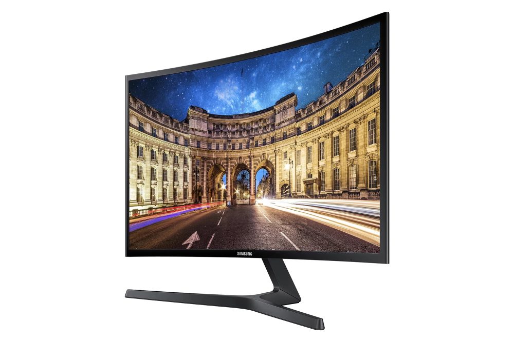 SAMSUNG 27" Class Curved 1920x1080 VGA HDMI 60hz 4ms AMD FREESYNC HD LED Monitor - LC27F396FHNXZA