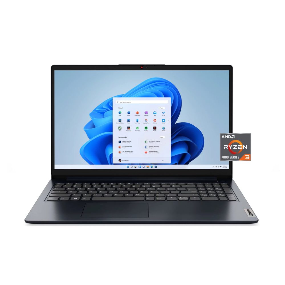 Lenovo Ideapad 1 15.6" FHD Laptop, AMD R3 7320U, 8GB RAM, 256GB SSD, Blue, Windows 11, 82VG00BJUS (4.4) 4.4 stars out of 318 reviews 318 reviews