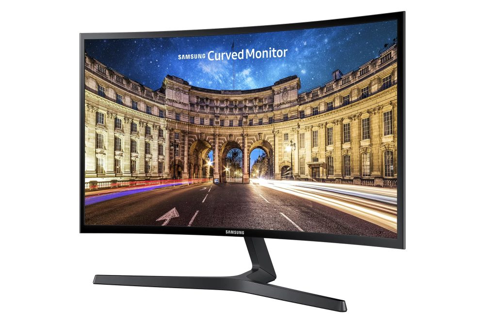 SAMSUNG 27" Class Curved 1920x1080 VGA HDMI 60hz 4ms AMD FREESYNC HD LED Monitor - LC27F396FHNXZA