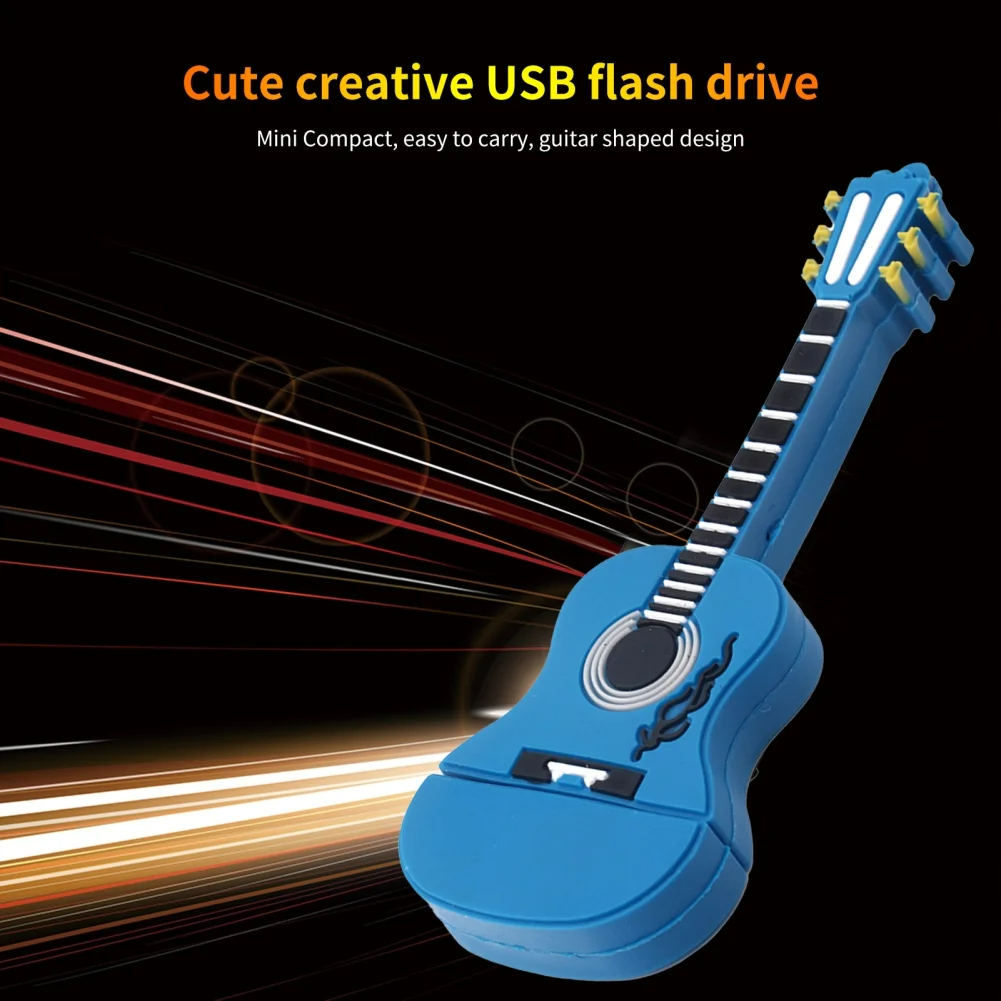 High speed USB flash disk 2TB 1TB 512GB musical instrument models pendrive USB flash drive violin / Piano / guitar