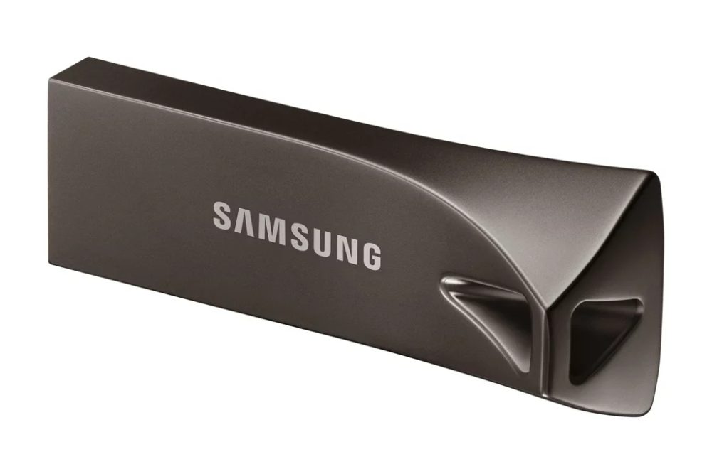 SAMSUNG BAR Plus 256GB - 400MB/s USB 3.1 Flash Drive Titan Gray (MUF-256BE4/AM)