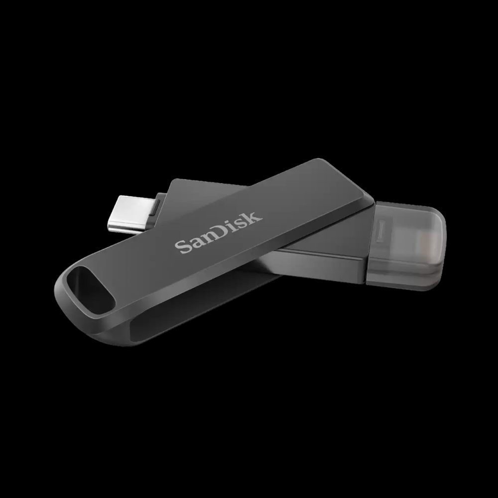 SanDisk 64GB iXpand Flash Drive Luxe, for iPhone and iPad -SDIX70N-064G-AG6NN