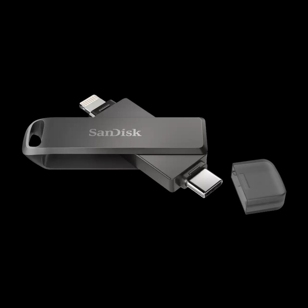 SanDisk 64GB iXpand Flash Drive Luxe, for iPhone and iPad -SDIX70N-064G-AG6NN