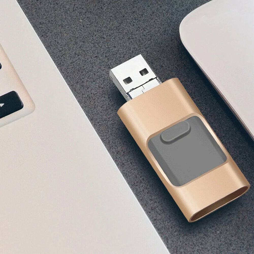 LLOM 64GB USB 3.0 Flash Pen Drive Thumb U Disk Memory Stick Storage for iPhone iPad PC