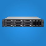 QNAP 15-bay 10GbE NAS and ISCS server